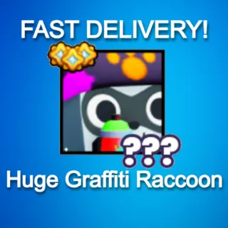 Huge Graffiti Raccoon|PS99