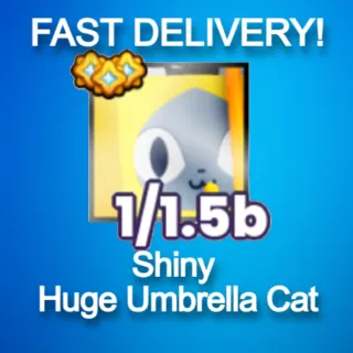 PETS GO HUGE SHINY UMBRELLA CAT