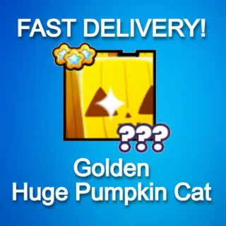 Golden Huge Pumpkin Cat|PS99