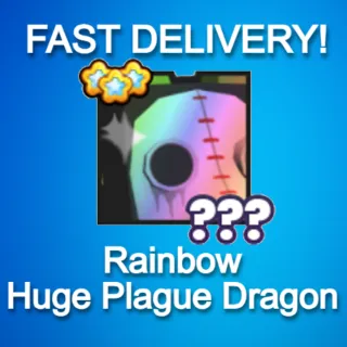 Rainbow Huge Plague Dragon|PS99