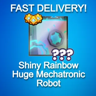 Shiny Rainbow Huge Mechatronic Robot