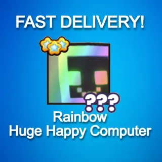 Rainbow Huge Happy Computer|PS99