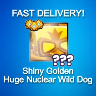 Shiny Golden Huge Nuclear Wild Dog