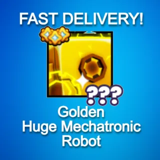 Golden Huge Mechatronic Robot|PS99