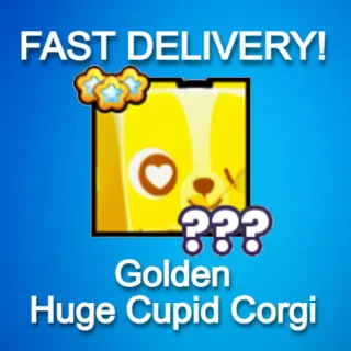 Golden Huge Cupid Corgi|PS99