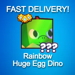 Rainbow Huge Egg Dino|PS99