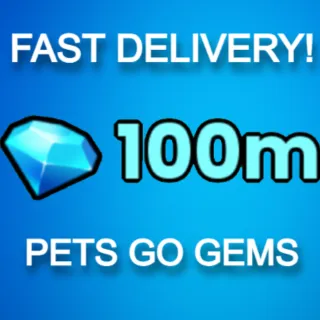 PETS GO 100M GEMS