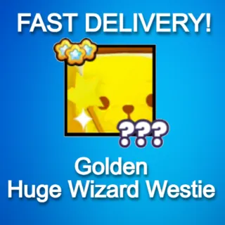 Golden Huge Wizard Westie|PS99