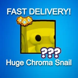 Huge Chroma Snail(Yellow)|PS99