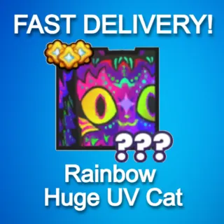 Rainbow Huge UV Cat|PS99