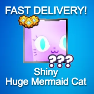 Shiny Huge Mermaid Cat|PS99