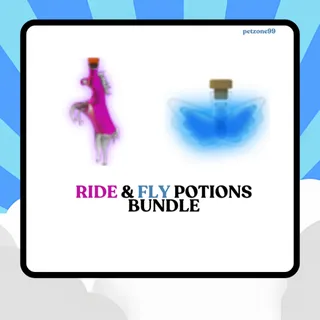 4x RIDE AND FLY POTION