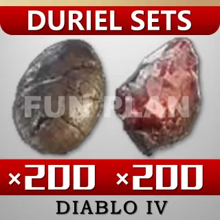 DURIEL SETS 100x DIABLO 4