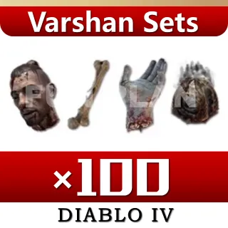 VARSHAN SETS 100X DIABLO 4