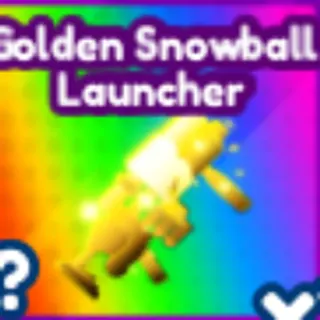 Golden Snowball Launcher