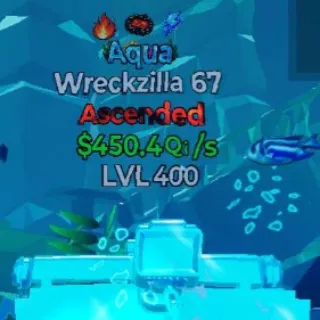 Wreckzilla 67 3trait Lvl 400