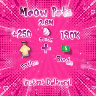 Age Up Potion + Bucks + Candy Eggs