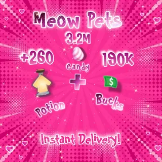 Age Up Potion + Bucks + Candy Eggs