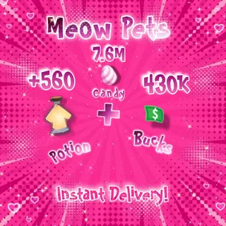Age Up Potion + Bucks + Candy Eggs
