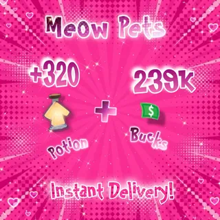 Age Up Potion + Bucks