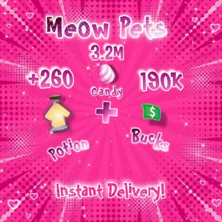 Age Up Potion + Bucks + Candy Eggs