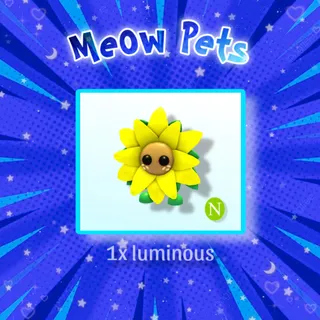 Neon Sunflower Friend