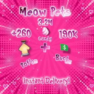 Age Up Potion + Bucks + Candy Eggs