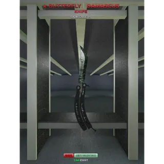 BUTTERFLY DAMASCUS - MINT CONDITION - SNIPER DUELS