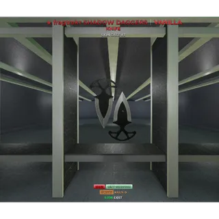 FRAGTRAKR - SHADOW DAGGERS - VANILLA - MINT CONDITION - SNIPER DUELS 