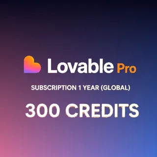 Lovable Pro Subscription 1 Year (Global)