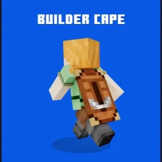 Minecraft Builder Cape
