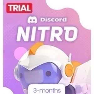 Discord Nitro - 3 Month TRIAL Subscription Key GLOBAL