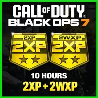 BO7 10 HOURS DOUBLE XP + 10 HOURS WEAPON XP