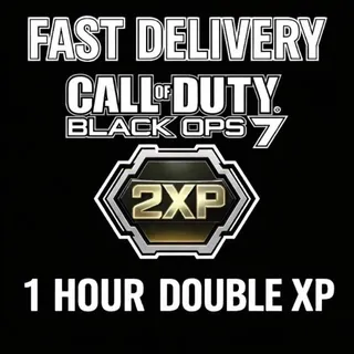 1H DOUBLE XP + 1H Weapon XP BO7 
