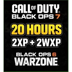 20 Hours Double XP + 20 Hours Weapon XP Token Bundle ‼️ All Platfrorms 🎯 Black Ops 6 & 7 – Fast Delivery