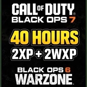 40 Hours Double XP + 40 Hours Weapon XP Token Bundle ‼️ All Platfrorms 🎯 Black Ops 6 & 7 – Fast Delivery