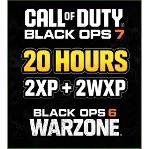 20 Hours Double XP + 20 Hours Weapon XP Token Bundle ‼️ All Platfrorms 🎯 Black Ops 6 & 7 – Fast Delivery