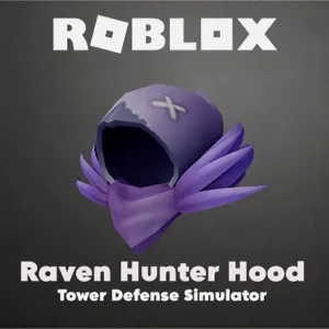Roblox Raven Hunter Hood - Tower Defense Simulator