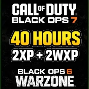 40 Hours Double XP + 40 Hours Weapon XP Token Bundle ‼️ All Platfrorms 🎯 Black Ops 6 & 7 – Fast Delivery