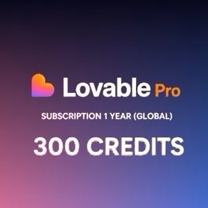 Lovable Pro Subscription 1 Year (Global)