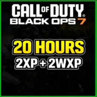 bo7 | 20 HOUR Double XP + 20H WEAPON XP - ‼️ All Platfrorms - Fast Delivery