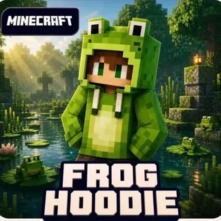 Minecraft Frog Hoodie ⚡ FAST DELIVERY ⚡