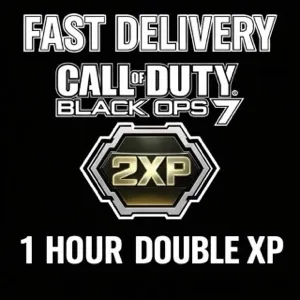1H DOUBLE XP + 1H Weapon XP BO7 