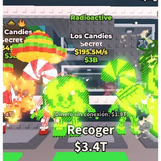 Los Candies Radioactive 195.5M/s