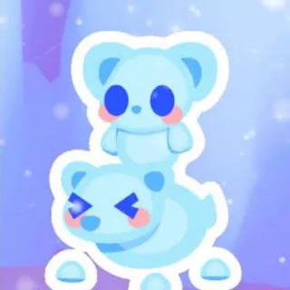 Bear And Cup Animated Sticker