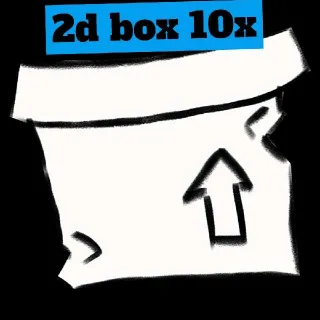 2d Box 10x