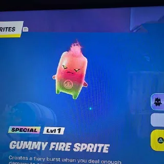 Fire Gummy Bear