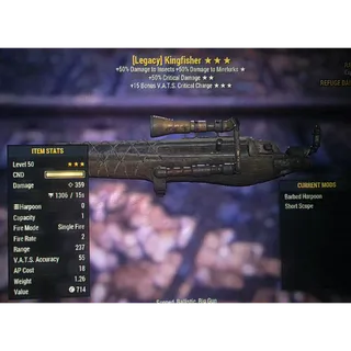 Kingfisher Rare Legacy weapon
