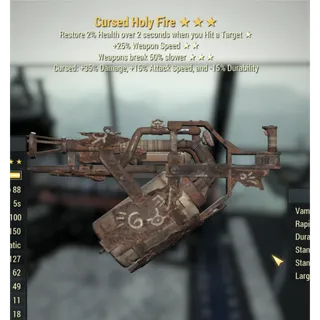 Cursed holy fire + 4 mods of choice (PC/Steam)