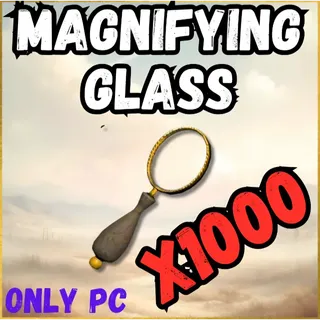 1000 Magnifying glass 